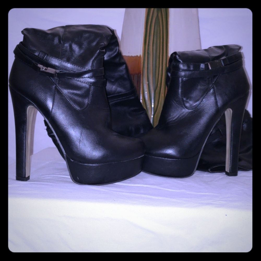Justfab black women boots